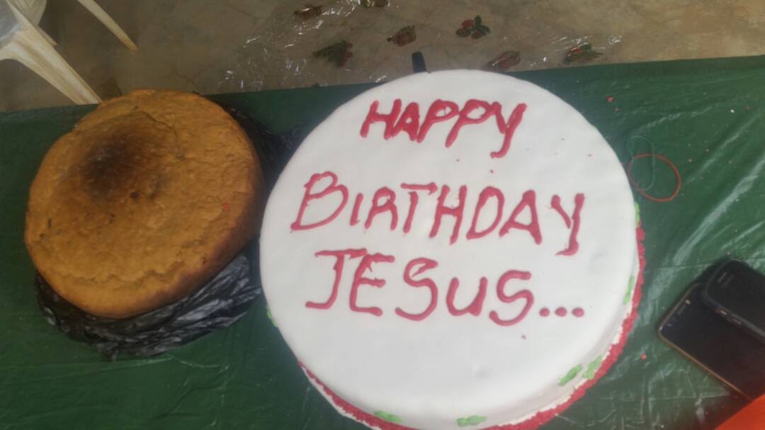 Nigeria 2017 - Jesus Birthday Cake