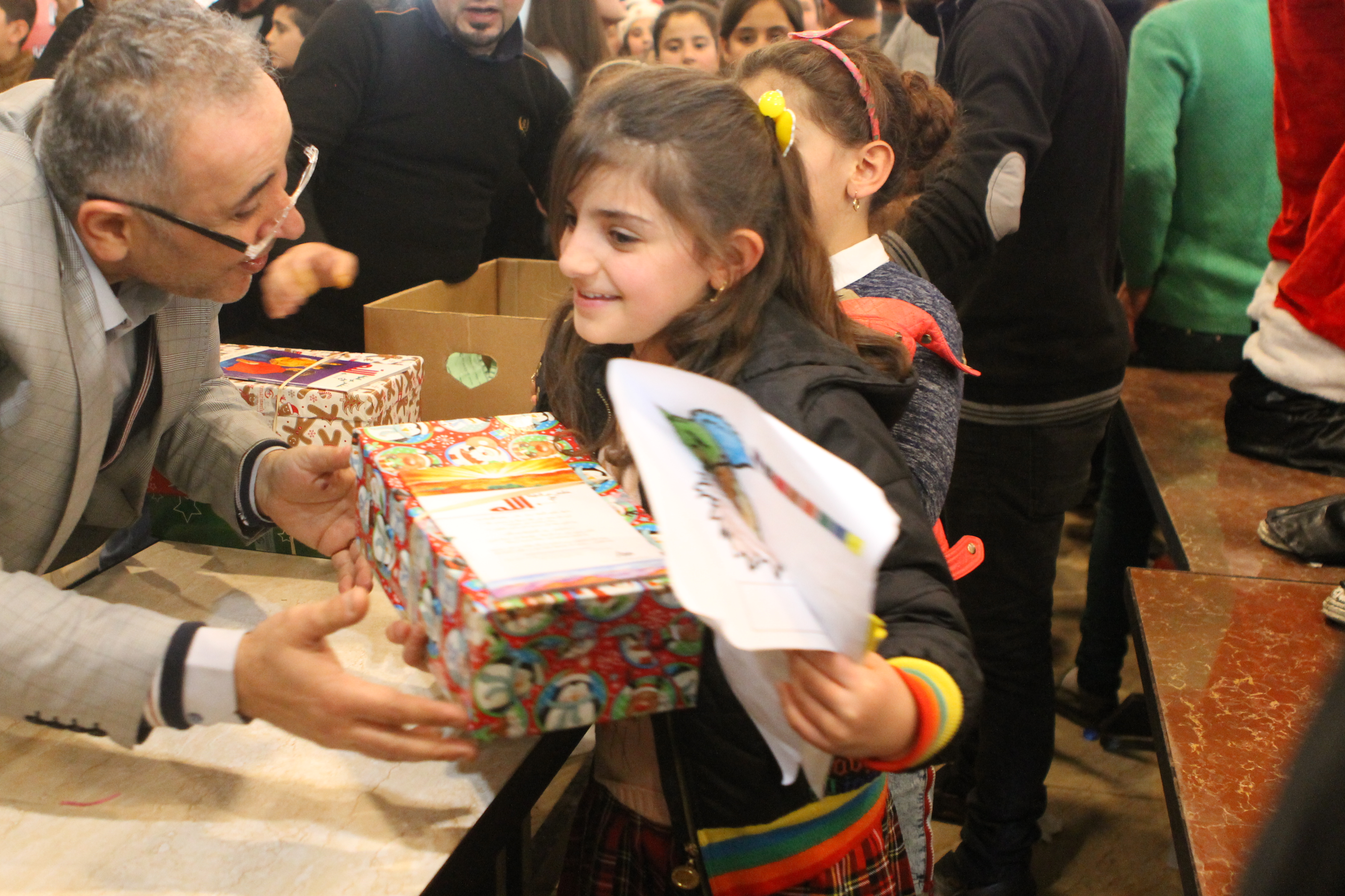 Iraq Christmas gifts three
