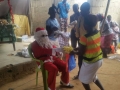 Santa at Nigerian orphanage